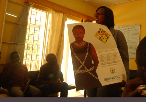 Imfashanyigisho zikoreshwa mu kurwanya icuruzwa ry'abantu.