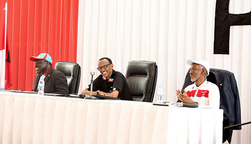 Abanyamuryango bakomereje icyizere bureau politiki yari isanzweho.