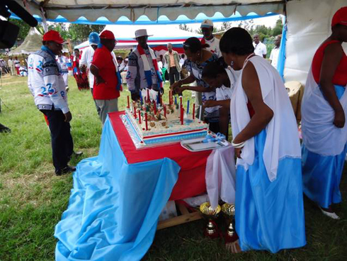 Ibirori byose byari byateguwe mu mabara y'umuryango FPR-Inkotanyi.