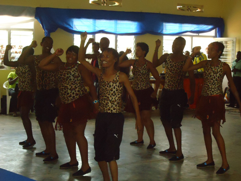 AbanyaNamibiya nabo basusurukije abitabiriye ayo marushanwa.