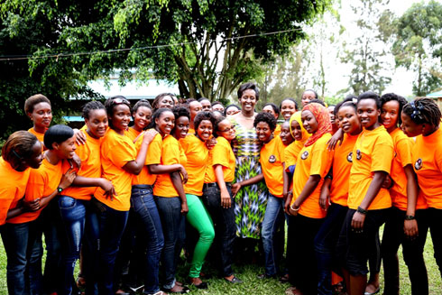 Madamu Jeannette Kagame hamwe n