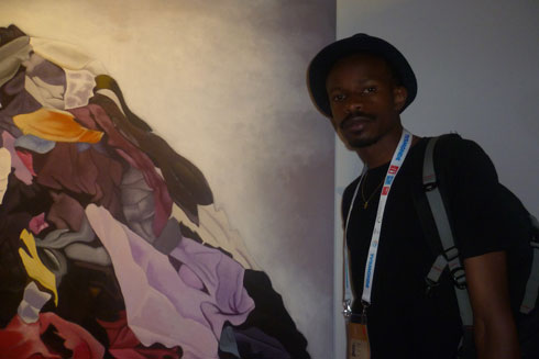 Umunyabugeni Karakire Strong na kimwe mu bihangano yaserukanye i Nice mu mikino ya Francophonie