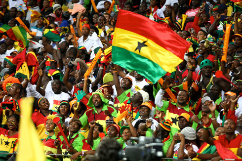 Ibyishimo byari byose mu bafana ba Ghana ubwo yatsindaga Cap Verde.