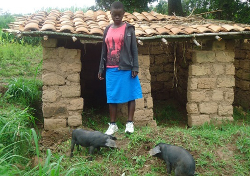 Amwe mu matungo amaze kugura.