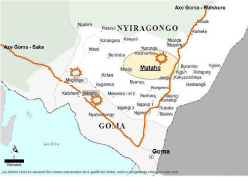 Tumwe mu duce intambara iri kuberamo M23 isaba ko yahagarara.