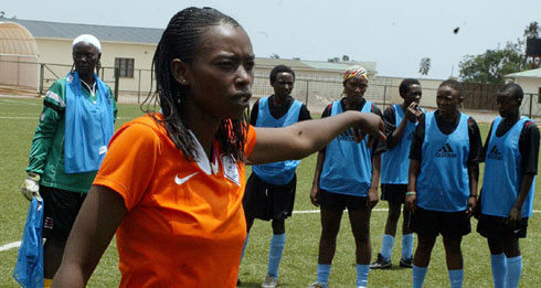 Grace Nyinawumuntu, afite ibigwi byo kuba amaze guhesha AS Kigali ibikombe bitanu bya shampiyona yikurikiranya.