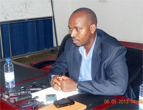 Gustave Nkurunziza umuyobozi wa FRVB.