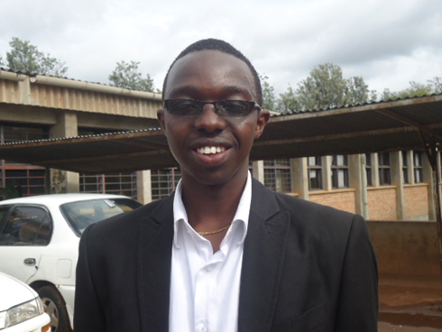 Habamwabo Danny, Umwe mu bakora muri kompanyi Algorithm Incorporation. 