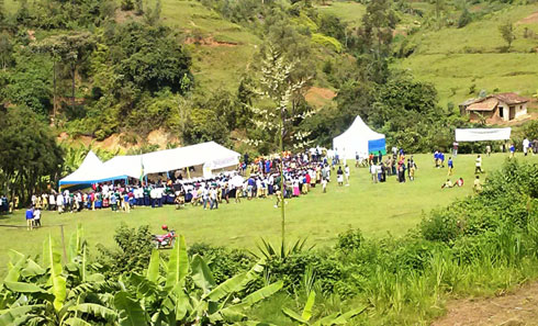 Habaye n'igikorwa cyo kwipimisha ku bushake, ku bantu 212 habonetse umwe wanduye.