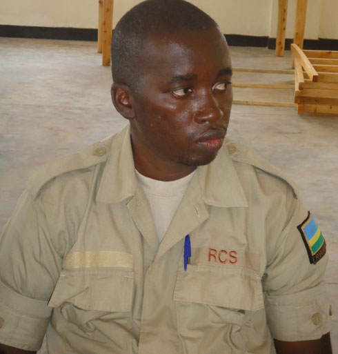 Habimana Ivan umuyobozi wa gereza ya Rilima.