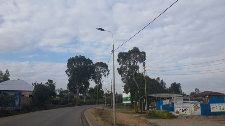 Hafi ya hose mu karere ka Nyanza hashyizwe amatara yo ku mihanda nk