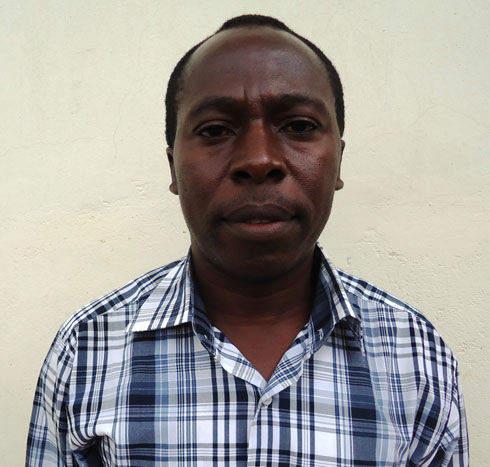 Hamis Yohani, umuyobozi w'Ishami rya RCA mu Ntara y'Amajyaruguru.