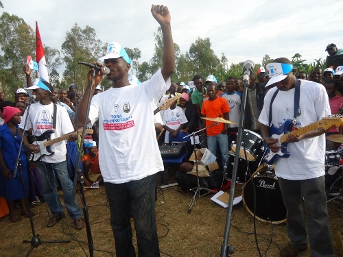 Hari haje n'orchestre yasusurutsaga abari baje kureba abakandida depite babo.