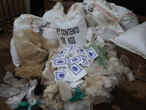 Harimo amashashe yafashwe akiri mashya.