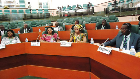 Bamwe mu bahagarariye Inteko zishinga amategeko z'ibihugu byabo bari mu nama ya ICGLR i Kigali.