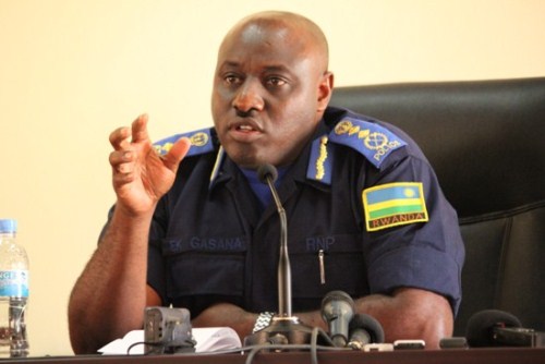 IGP Gasana atangaza ko umutekano w