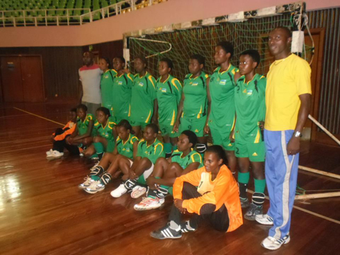 Ikipe y'igihugu y'abakobwa ya handball yabaye iya gatatu