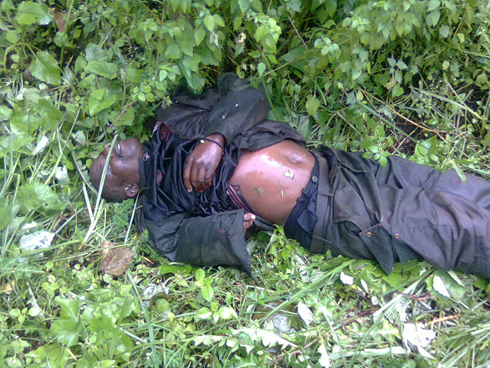 Umwe mu barwanyi ba FDLR barasiwe mu gitero bagabye ku Rwanda.