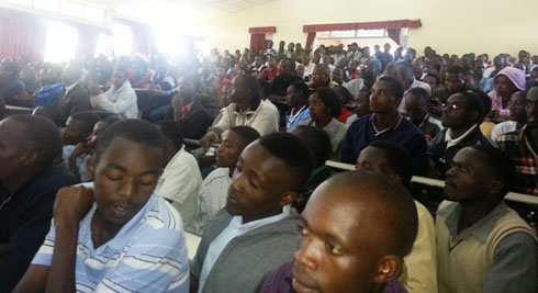 Abanyeshuri bo muri ISAE-Busogo bari mu basabwa kugorora amateka y