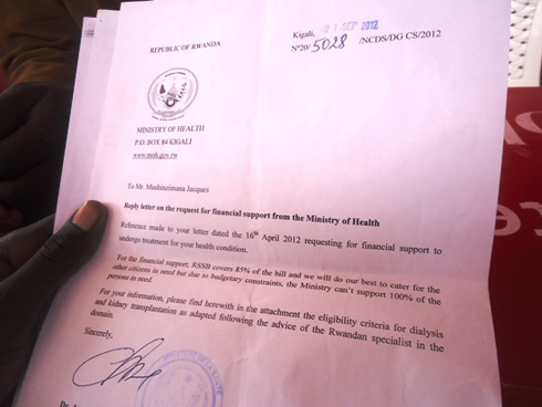 Ibaruwa ya Ministeri y