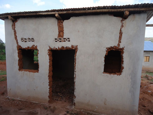 Ibi ni ibikoni n'ubwiherero nabyo ni aha bigeze.