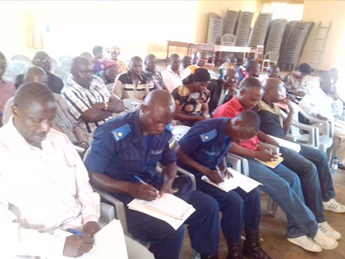 Ibyiciro bitandukanye byari byitabiriye iyi nama yo gukemura ibibazo byari hagati ya y