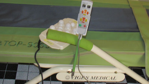 Ibyo bikoresho bifasheho nibyo bikora masage ku mubiri w'umuntu.