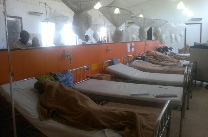 Icyumba kirwariramo abagore barwaye kanseri.