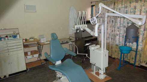 Icyumba servisi y'ubuvuzi bw'amenyo ikoreramo mu bitaro bya Nyanza.