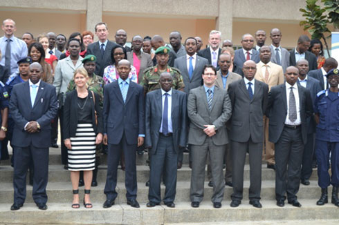 Abari bitabiriye iyi nama barimo n