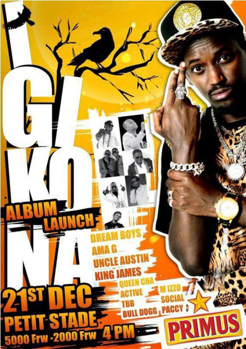 Igikona Album launch.