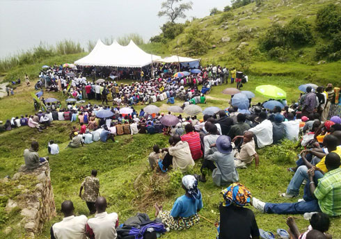 Igikorwa cyahujwe n'inama ku mutekano mu Kivu nk'umupaka w'u Rwanda na Congo (RDC).