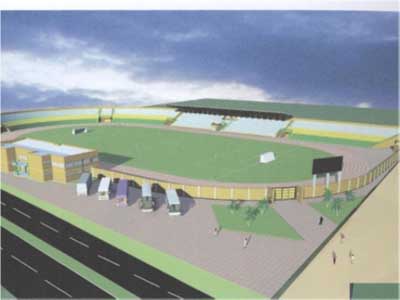 Igishushanyombonera cya Stade Huye.