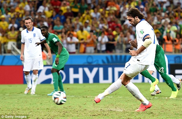 Igitego cya kabiri Georgios Samaras yinjije nicyo cyasezereye Cote d