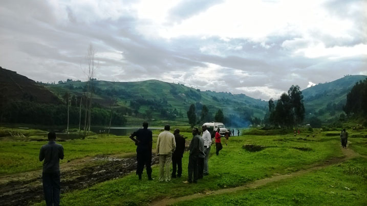 Iki kiyaga kitwa Nyirakigugu kiri mu murenge wa Jenda,cyaremwe n'imyuzure yaturukaga mu misozi mu mwaka yo hambere.