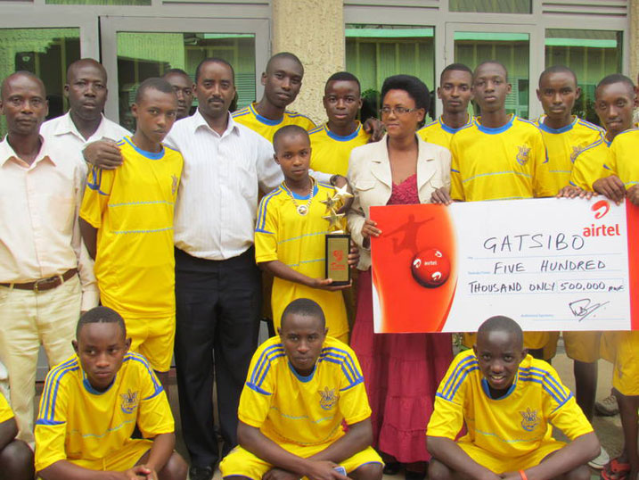Ikipe Gatsibo Football Academy yifotozanya n