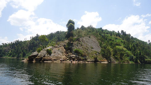 Ikirwa cya Bushonga kigizwe n'urutare. Abanyabushongo basaba ko urwo rutare narwo rwashyirwa mu butaka abashoramari bashaka kubagurira.