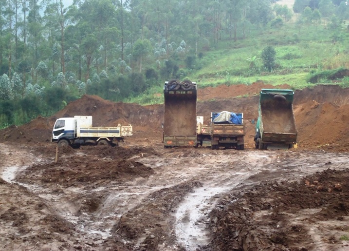 Imirimo yo gusiza yaratangiye igeze kure.