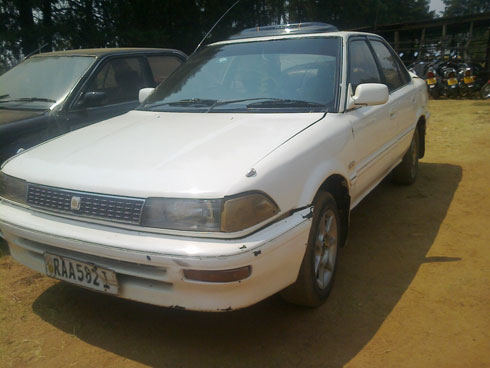 Imodoka yakoreshwaga mu gukwirakwiza amafaranga y'amahimbano.