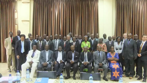 Abahagarariye ibihugu byabo hamwe n