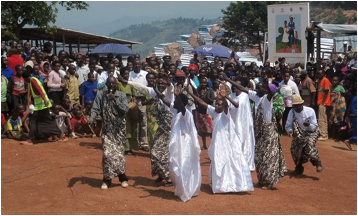 Impunzi zo mu nkambi ya Mugombwa zizihije umunsi mpuzamahanga wahariwe impunzi.