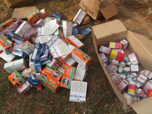 Imwe mu miti bamusanganye yarengeje igihe, indi nta gihe ntarengwa cyo gukoreshwa igaragaza.