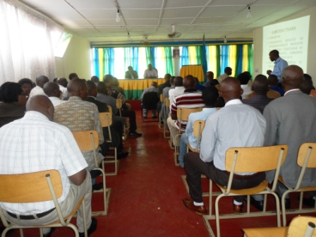 Inama yabereye mu cyumba cy'umurenge wa Nyarugenge