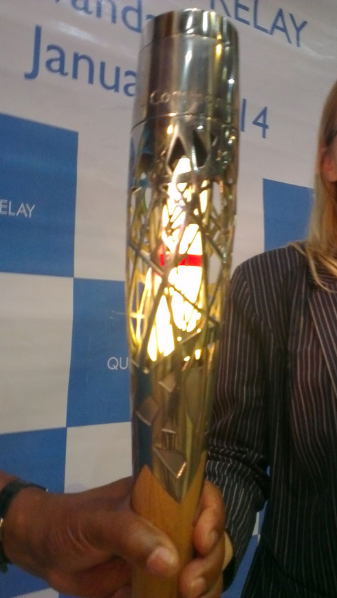 Inkoni y'umwamikazi Elisabeth II izamara iminsi itatu mu Rwanda.