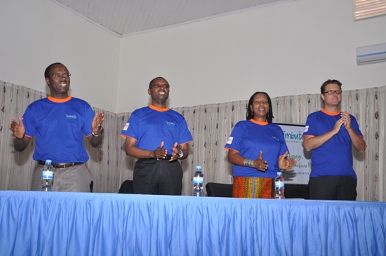 Umuhango wo gutangiza umushinga wa "Mubyeyi, Tera intambwe" wari uyobowe na Minisitiri wa Leta muri MINEDUC ushinzwe amashuri abanza n