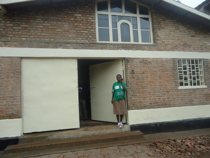 Inzu irimo ibikoresho bya Mutendeli community center.