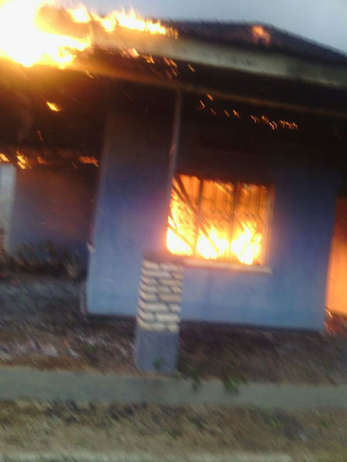 Inzu yahindutse umuyonga.