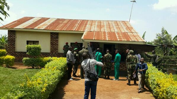 Inzu ya Mutamba nyirarume wa Lt. Mutabazi.