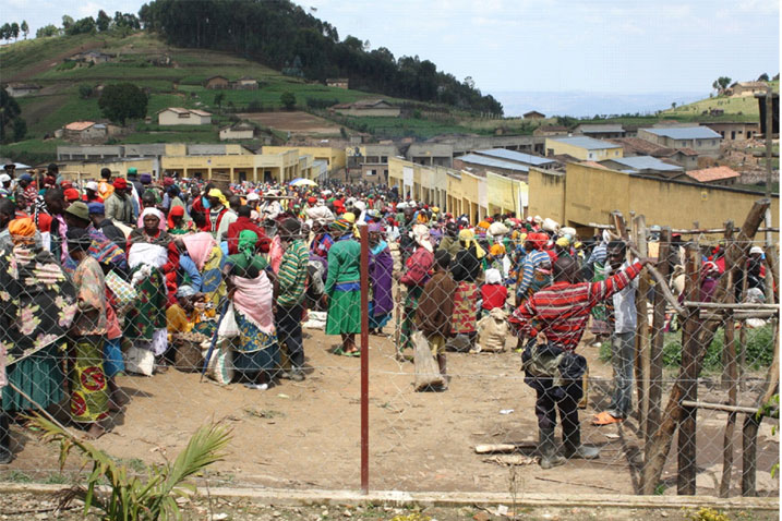 Isoko rya Gashubi ni rinini kandi riremwa n'abantu benshi.