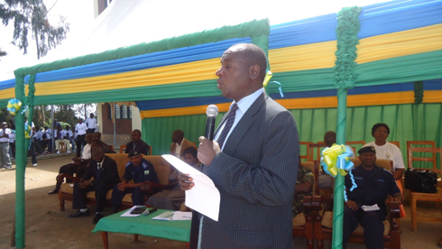 Bakusi Alphonse, umwe mu bagize tusk force y'igihugu yasabye urubyiruko kurushaho guharanira iterambere ry'igihugu ndetse n'imibanire myiza.